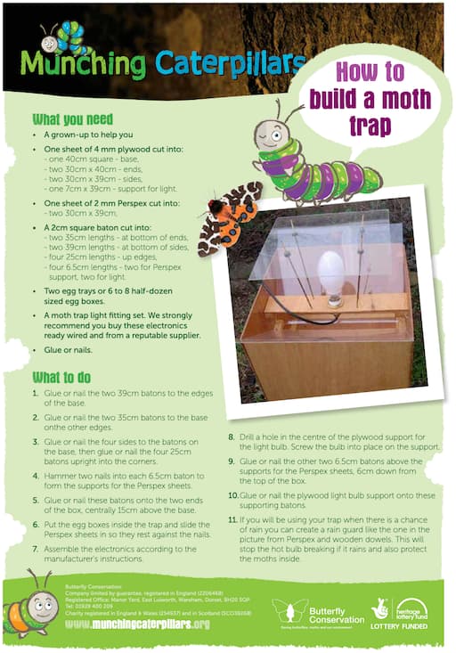 How To Build A Moth Trap (PDF)