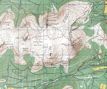 Map of Bennachie