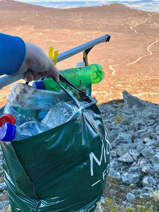 Litter Collected on Bennachie