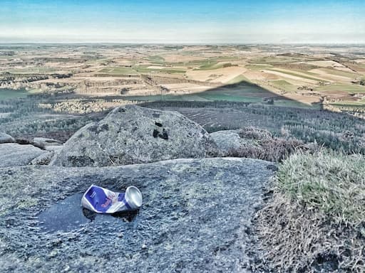 Litter Collected Near Bennachie