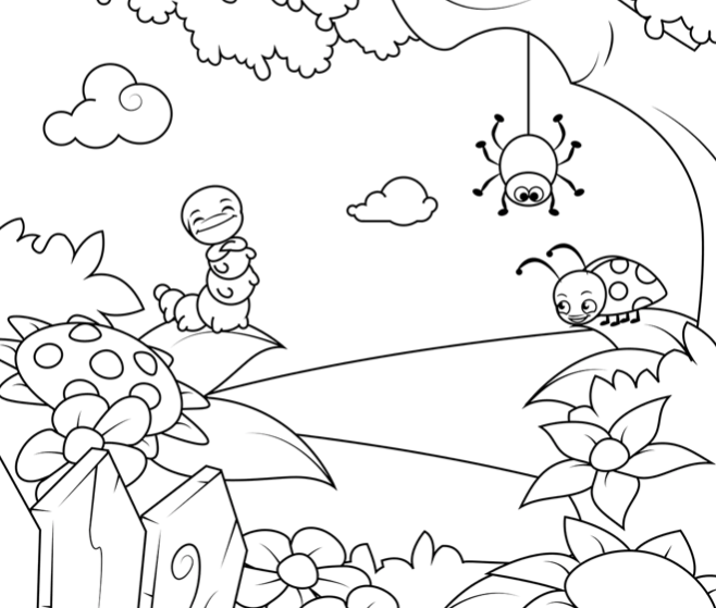 Spring Colouring Sheets