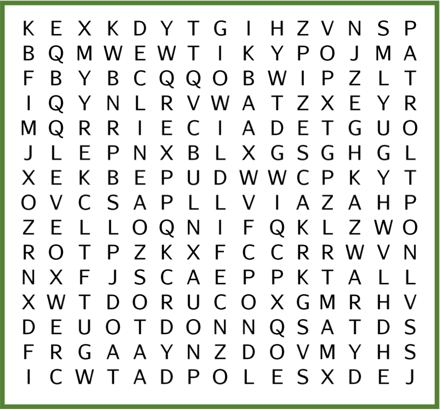 Talking Toad Word Search